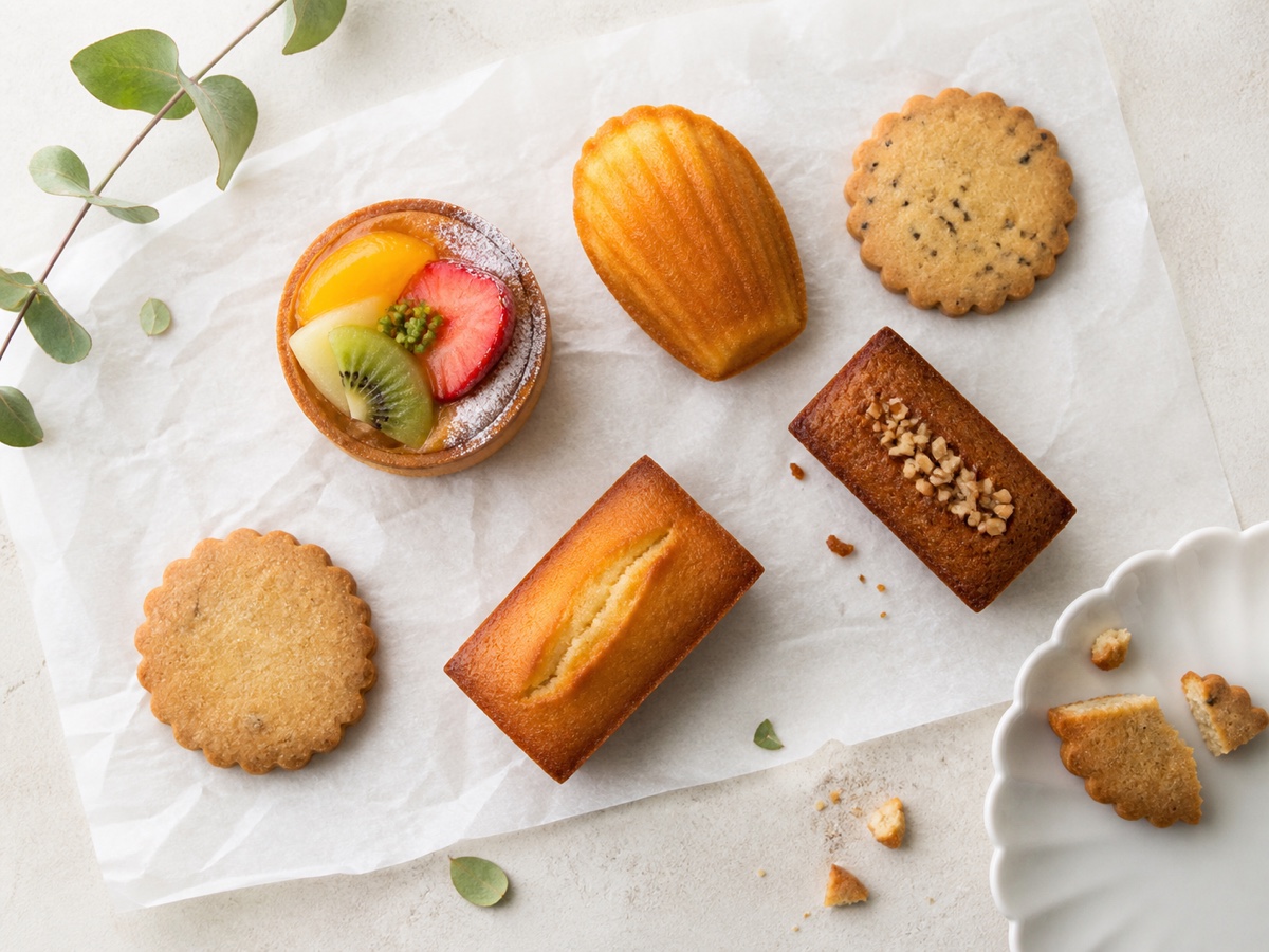 季節のタルトと焼き菓子の詰め合わせ